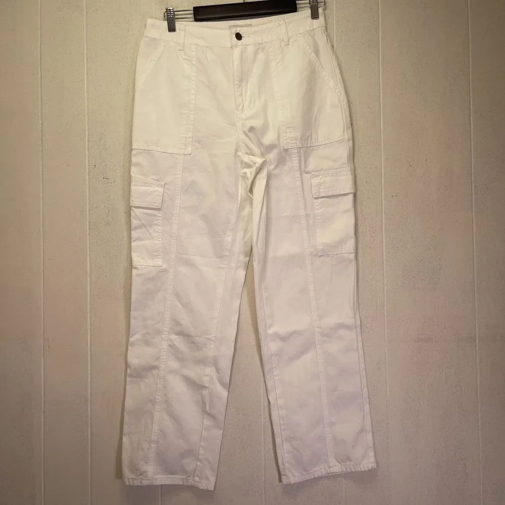 New Size 9 Woman's Sincerely Jules White‎ Jeans waist 31 inches Preppy Academia